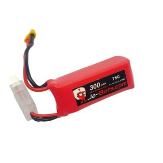 Bateria LiPo Ja-Bots 300mAh 11.1V 3S 75C con XT-30