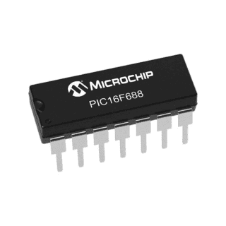 Microcontrolador Microchip PIC16F688-I/P