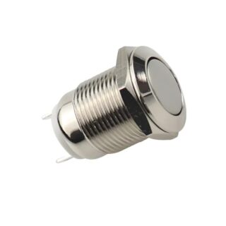 Switch Pulsador Interruptor Tipo Botón Metálico para montaje en panel