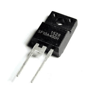 Diodo de recuperación rápida 10A 400V TO-220