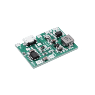 Cargador de Batería LiPo 3.7 V + Convertidor DC-DC Boost con salida 5V y 9V