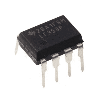 LF353P Amplificador Operacional Doble JFET de Bajo Ruido DIP-8