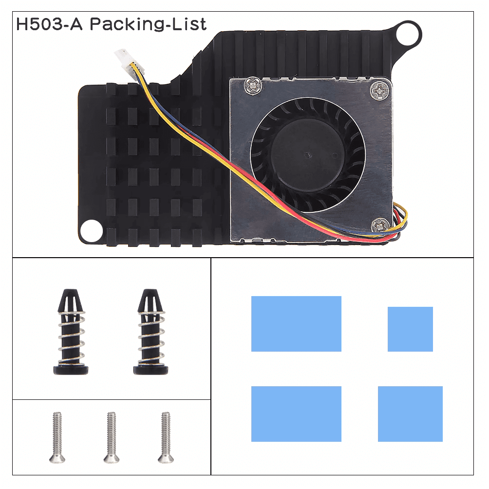 Disipador con Ventilador Activo para Raspberry Pi 5 Disipador con Ventilador Activo para Raspberry Pi 5 - Imagen 4