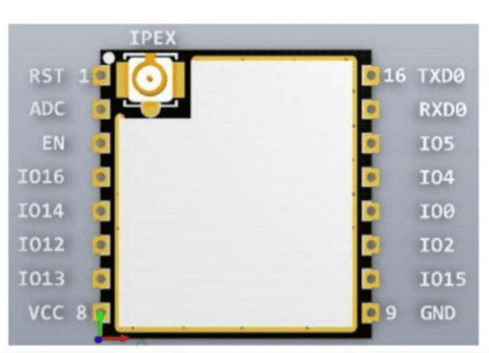 ESP8266 Modulo SOC ESP-07S ESP8266 Modulo SOC ESP-07S - Imagen 3