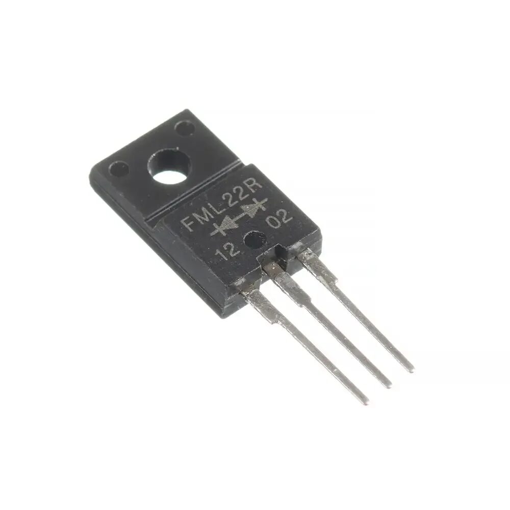 Diodo Ultrarrápido Dual Ánodo Común FMG22R 10A 200V TO-220F diodo ultrarrápido dual ánodo común FMG22R TO-220F