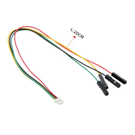 Cable Adaptador GH 1.25mm a Dupont 2P–6P Cable Adaptador GH 1.25mm a Dupont 2P–6P para conexión de sensores y módulos