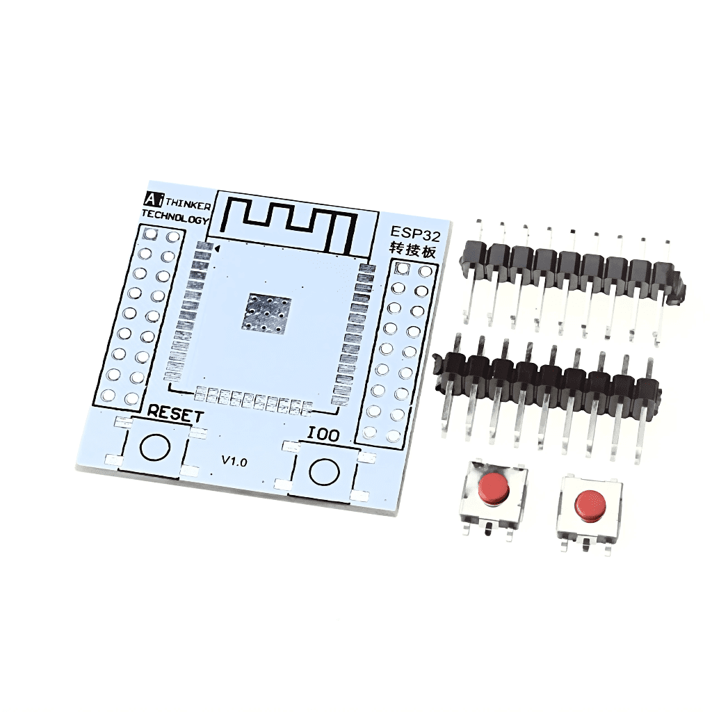 Placa adaptadora compatible con módulos ESP32 y ESP8266 Placa adaptadora compatible con modulos ESP32 y ESP8266