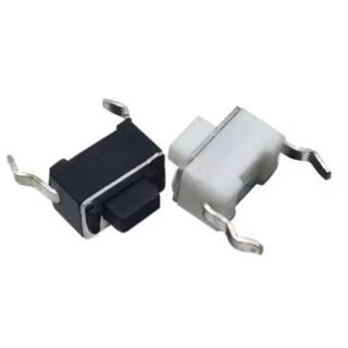 Interruptor Pulsador Táctil DIP 3x6x5mm 2 Pines Vertical para PCB