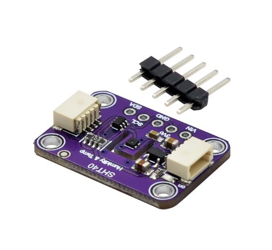 Sensor de Temperatura y Humedad Digital SHT41 I2C Sensor de Temperatura y Humedad Digital SHT41 I2C de alta precisión para monitoreo ambiental