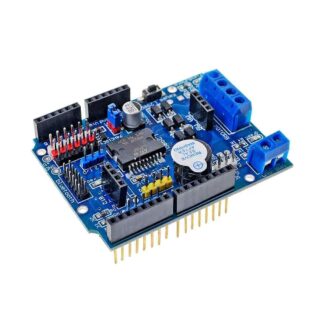 Shield Puente H L298P para Arduino controlador dual de motores DC y paso a paso