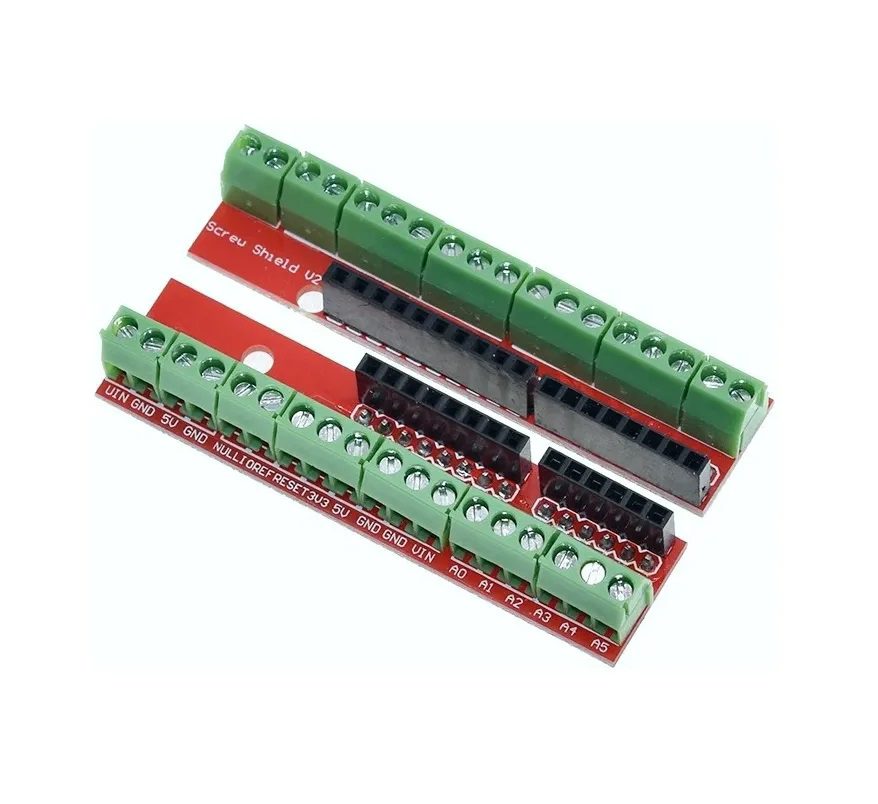 Shield Terminal V2 con Borneras para Arduino Uno