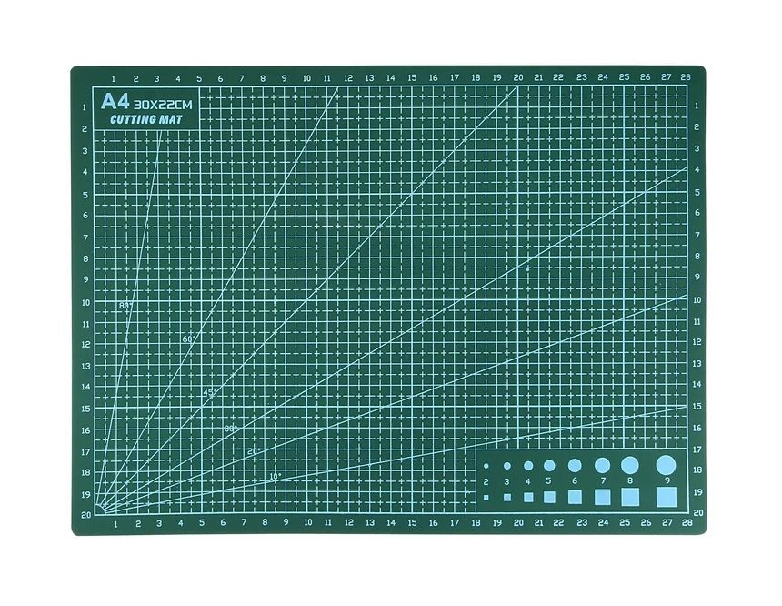Base / Tapete de Corte A4 30x22 cm Base / Tapete de Corte A4 30x22 cm autocicatrizante 30x22 cm para manualidades y modelismo