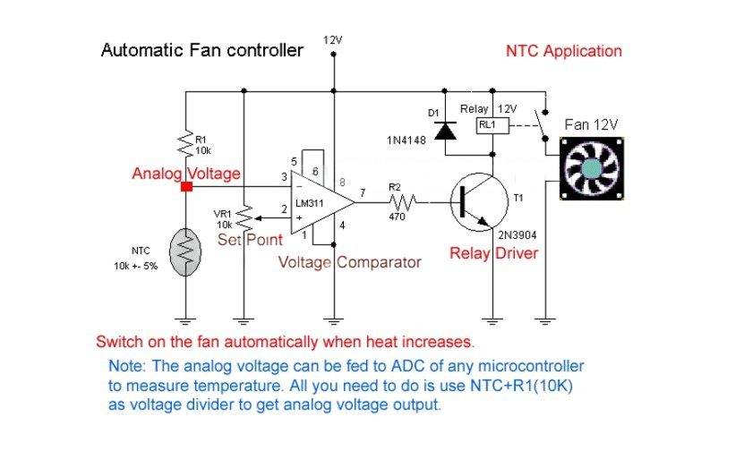 Termistor NTC 10k MF11-103 Termistor NTC 10k MF11-103 - Imagen 3