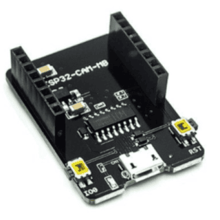 adaptador con interfaz USB que permite programar y alimentar el módulo ESP32-CAM de forma sencilla y segura.
