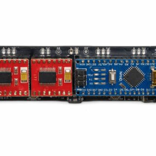 Tarjeta de Control Minisumo SumoBot Doble Driver