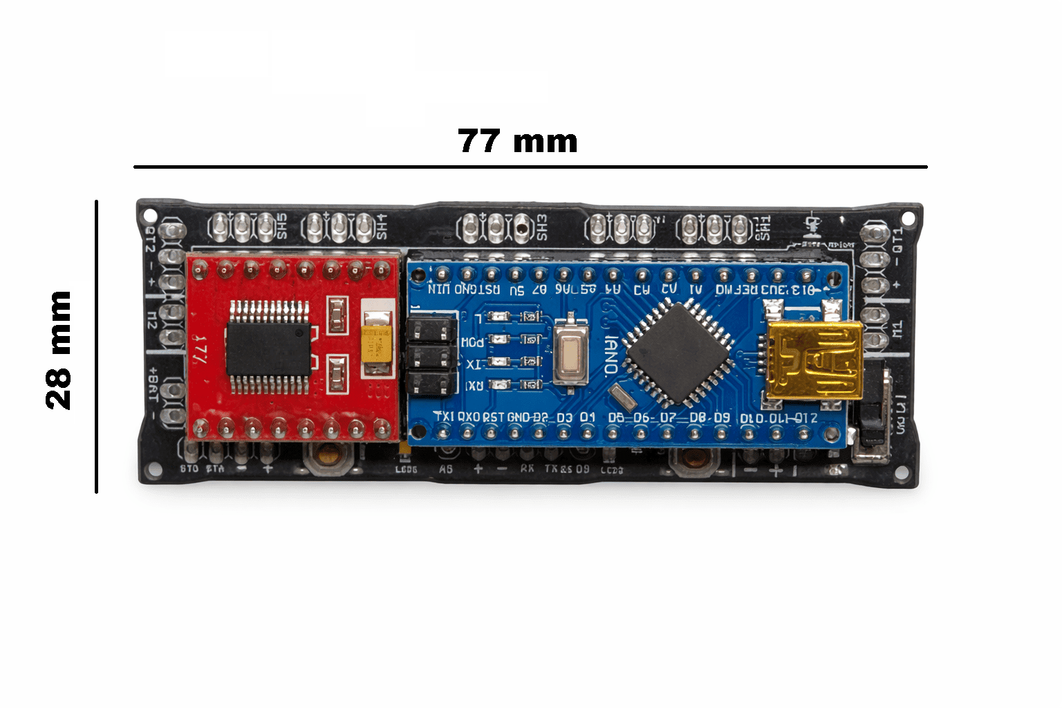 Tarjeta de Control Minisumo SumoBot v2.0 Tarjeta de Control Minisumo SumoBot v2.0 - Imagen 4