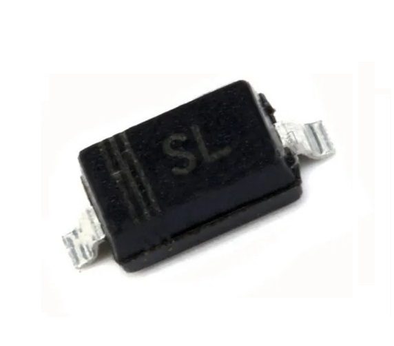 Diodo Schottky B5819W SMD 1A 40V Baja Caída y Alta Eficiencia Diodo Schottky B5819W SMD de 1A 40V con baja caída de voltaje para aplicaciones electrónicas