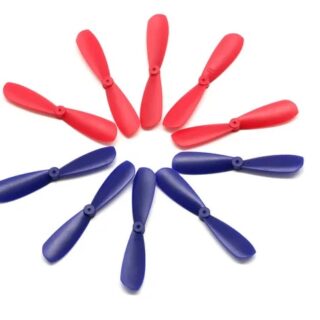 Hélices para dron 46 mm CW CCW tipo AB compatibles con motores sin núcleo eje 0.8 mm y 1.0 mm