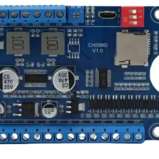 Módulo de voz CH358D de alta potencia con reproductor de audio integrado para proyectos electrónicos