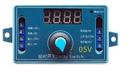 Módulo de Relé Temporizador de 1 Canal con Perilla y Pantalla Digital 5V 10A Módulo de Relé Temporizador de 1 Canal – módulo de relé temporizador 1 canal