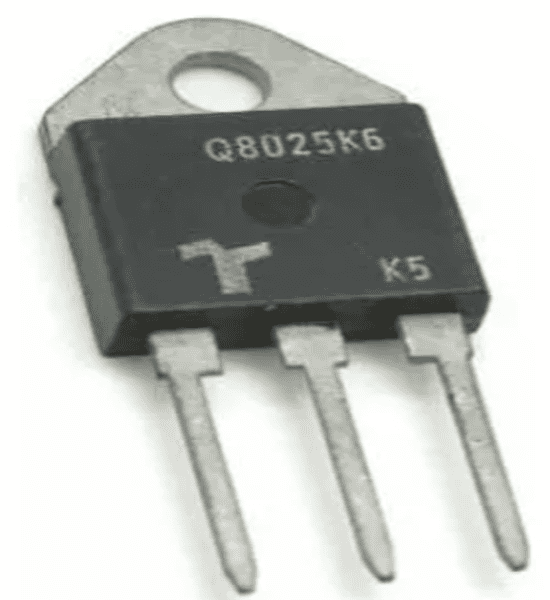 Triac Q8025K6 800V 25A para Control de Potencia AC Triac Q8025K6 – triac q8025k6 800v 25a