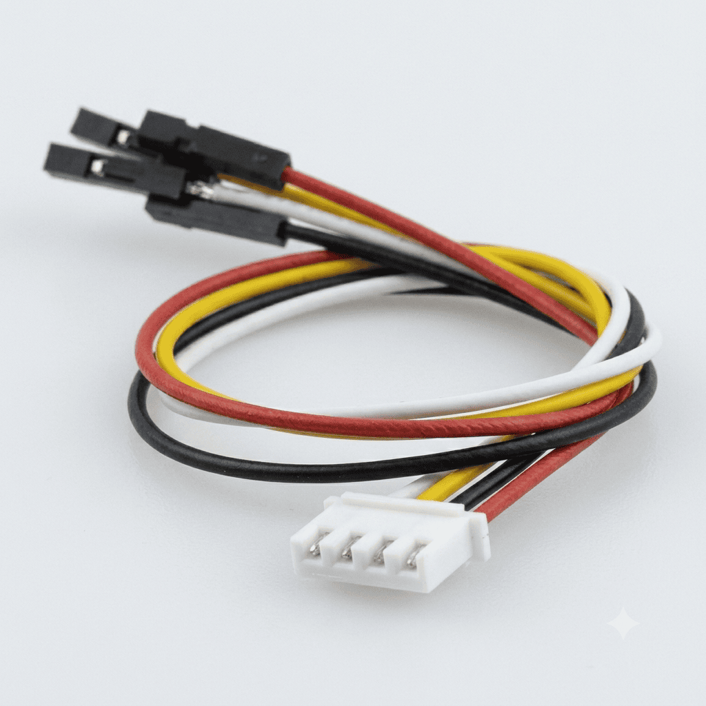 Cable Adaptador JST 4 Pines a Dupont 1 Pin Hembra Cable Adaptador JST 4 Pines a Dupont 1 Pin Hembra - Imagen 3