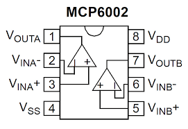 Amplificador Operacional MCP6002 Amplificador Operacional MCP6002 - Imagen 2