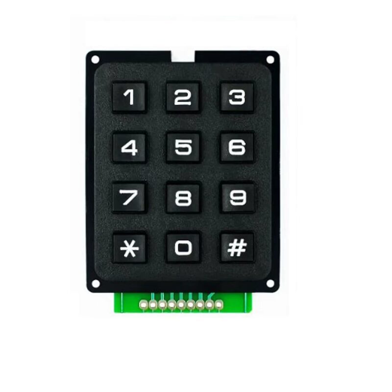 Teclado Matricial 4x3 PCB para Arduino Teclado Matricial 4x3 PCB para Arduino