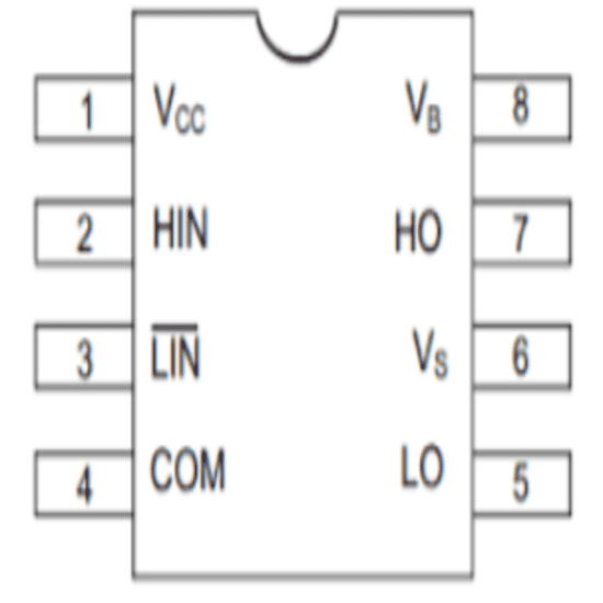 Integrado MOSFET IR2103 SOP-8 Driver de Lado Alto y Bajo 600V Integrado MOSFET IR2103 SOP-8 Driver de Lado Alto y Bajo 600V - Imagen 3