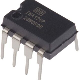 Circuito integrado INA216P para monitoreo y medición precisa de corriente en sistemas electrónicos