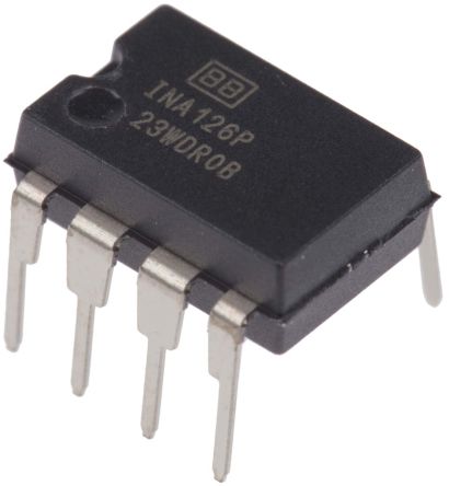 Amplificador Operacional INA126P Circuito integrado INA216P para monitoreo y medición precisa de corriente en sistemas electrónicos