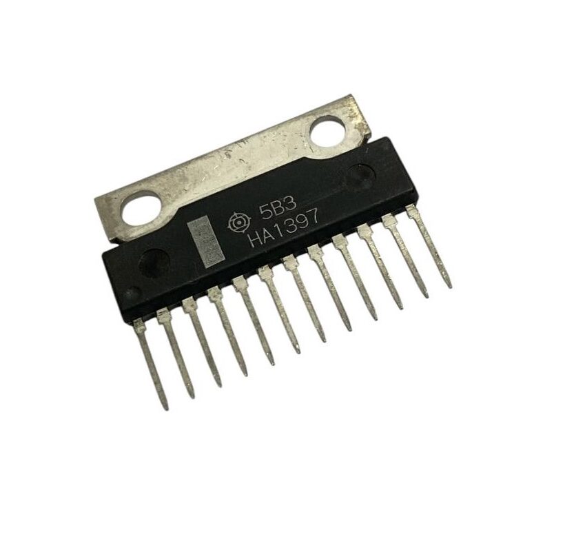 Amplificador de Potencia de Audio de Dos Canales HA1397 Circuito integrado HA1397 amplificador de potencia de audio de dos canales para sistemas estéreo Hi-Fi