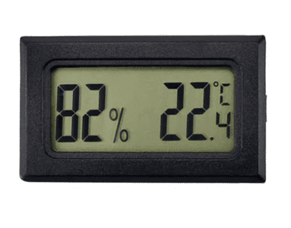 Mini LCD Sensor de Temperatura y Humedad – Termómetro Higrómetro Digital Mini medidor digital de temperatura y humedad con pantalla LCD para monitoreo ambiental en interiores