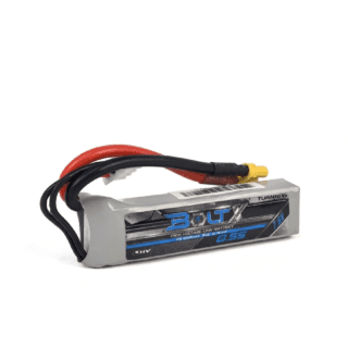 Batería LiHV Turnigy BoltX 550mAh 2S 7.6V 80C con conector XT30 para drones FPV y aeromodelismo