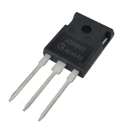 IGBT K30H603 600V 30A Alta Velocidad Transistor IGBT K30H603 de 600V y 30A encapsulado TO-247 para inversores y aplicaciones de potencia