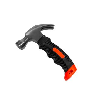 Mini martillo de 8 oz con mango antideslizante para bricolaje, reparaciones y carpintería ligera