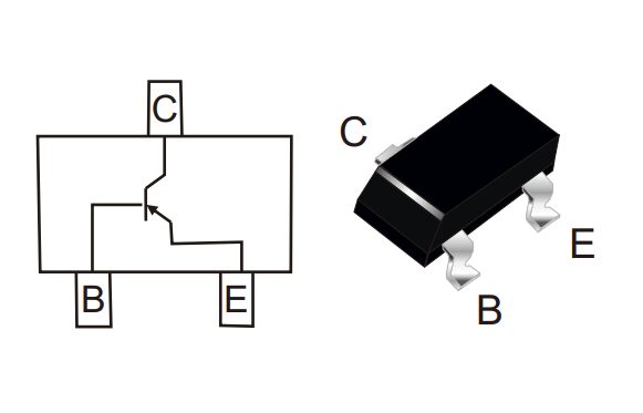 Transistor PNP MMBT4403 2T SOT-23 Transistor PNP MMBT4403 2T SOT-23 - Imagen 2