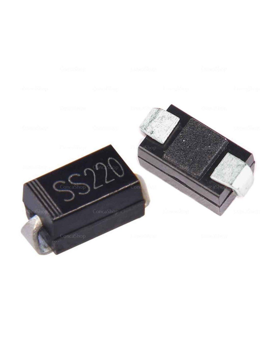 Diodo Rectificador Schottky SS220 SMA 200V 2A X10 Und Diodo Rectificador Schottky SS220 SMA 200V 2A X10 Und - Imagen 2