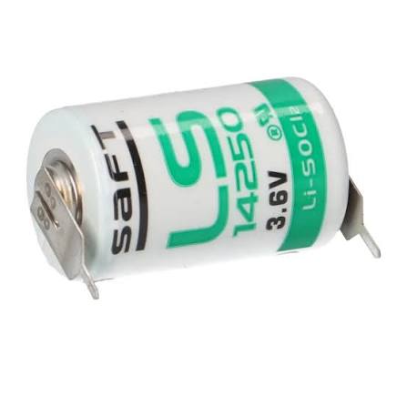 Batería de Litio 3.6V 1/2AA LS14250 TL-5902 con Pines para PLC, CNC Batería de Litio 3.6V 1/2AA LS14250 TL-5902 con Pines para PLC, CNC - Imagen 2