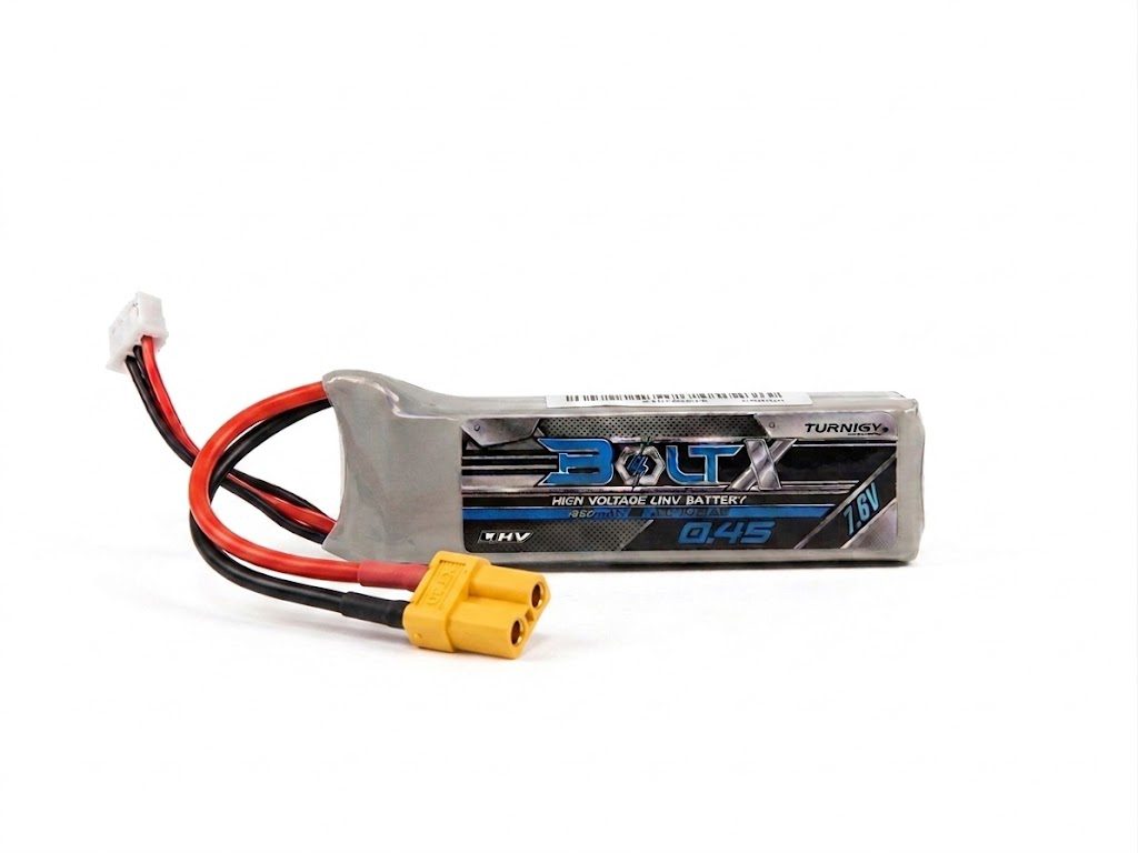 Batería LiPo Turnigy Boltx 450mAh 2S 7.6V 80C XT30 Batería LiPo Turnigy Boltx 450mAh 2S 7.6V 80C XT30 - Imagen 3