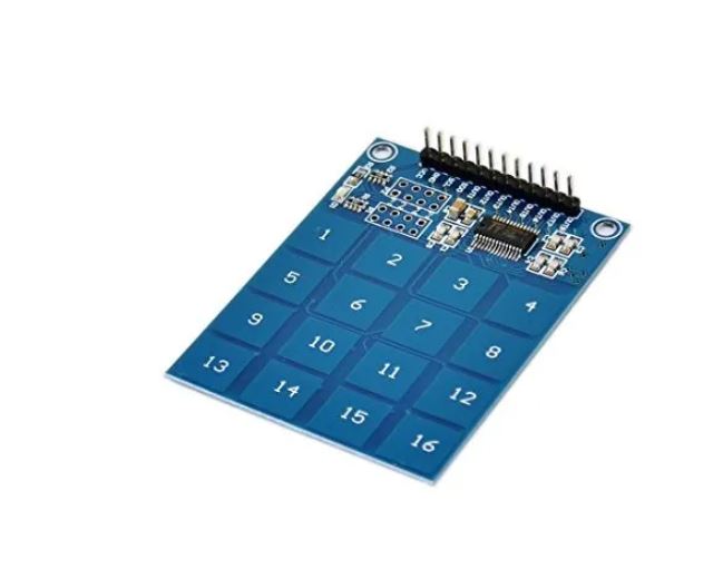 Teclado Matricial Touch TTP229 4x4 16 Canales Teclado Matricial Touch TTP229 4x4 16 Canales