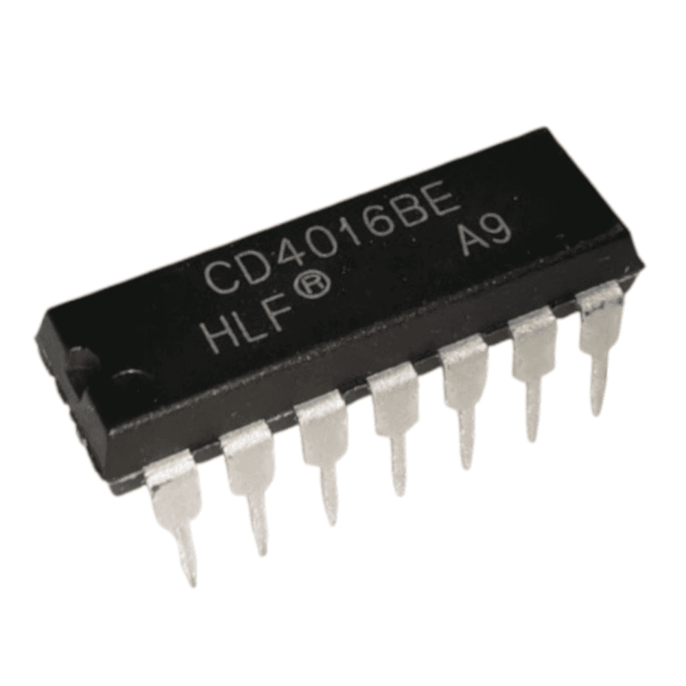 Interruptor Analógico Cuádruple CD4016BE DIP-14 Interruptor Analógico Cuádruple CD4016BE DIP-14 - Imagen 3