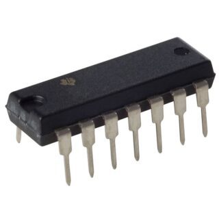 Circuito integrado CD4024B contador binario CMOS de 7 etapas en encapsulado DIP-14.