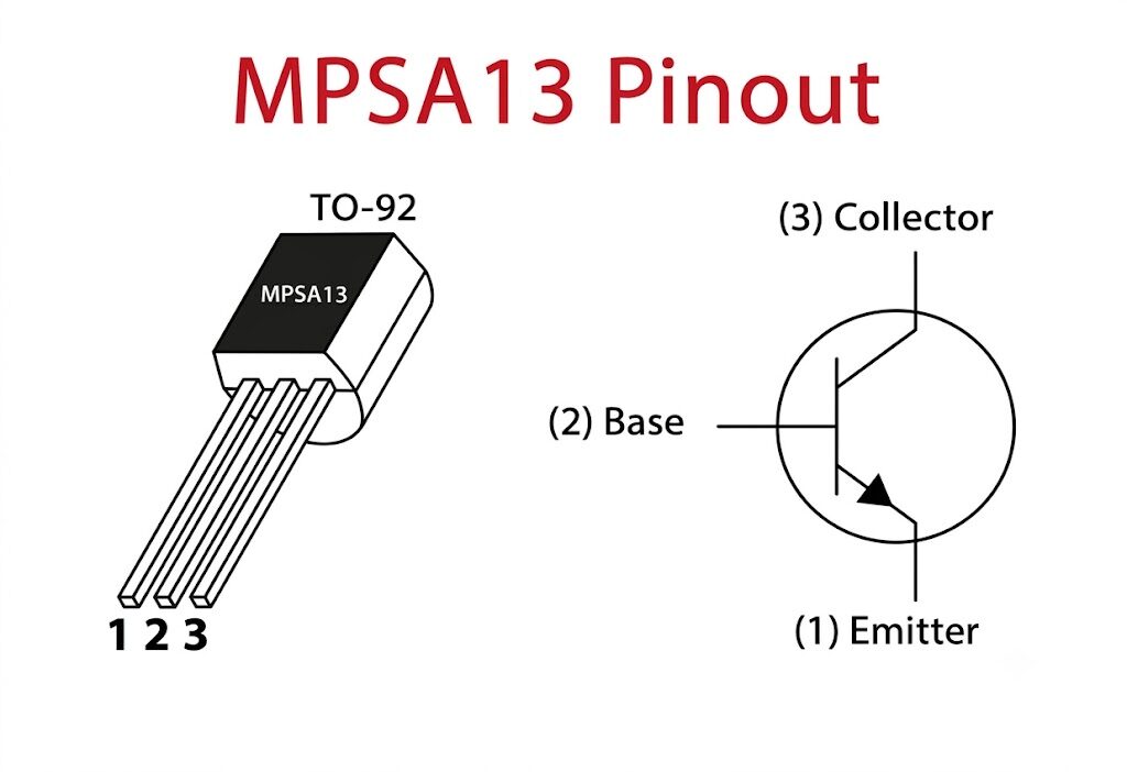 Transistor Darlington NPN MPSA13 TO-92 Transistor Darlington NPN MPSA13 TO-92 - Imagen 2