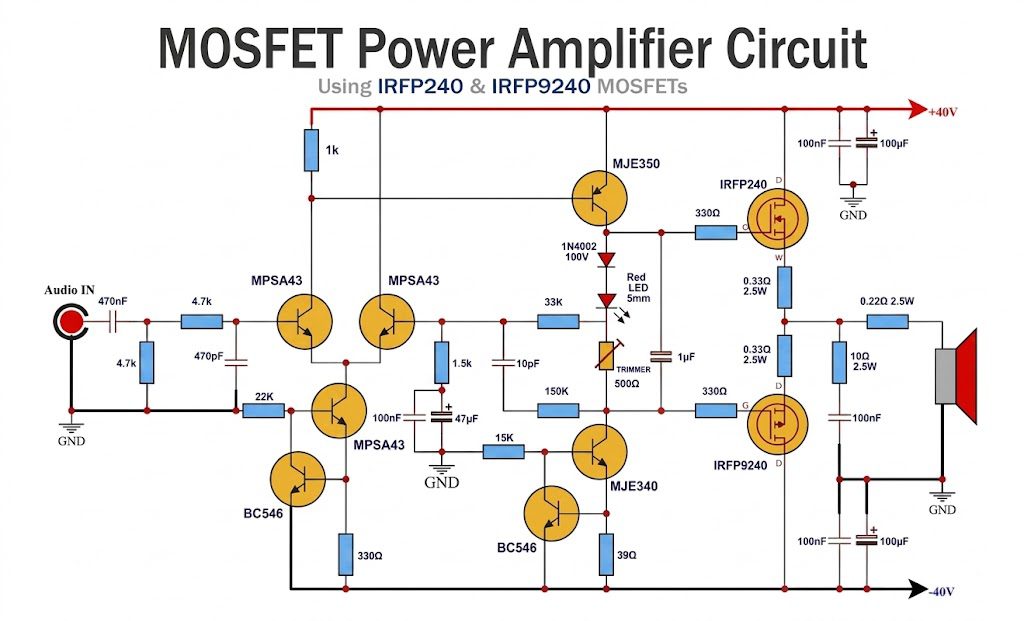 MOSFET de Potencia N-Channel IRFP240 200V 20A TO-247 MOSFET de Potencia N-Channel IRFP240 200V 20A TO-247 - Imagen 3
