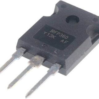 Transistor MOSFET IRFP360 de canal N, 400V y 23A en encapsulado TO-247AC.