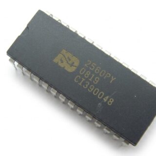 Circuito integrado ISD2560 para grabación y reproducción de voz de hasta 60 segundos en encapsulado DIP-28.