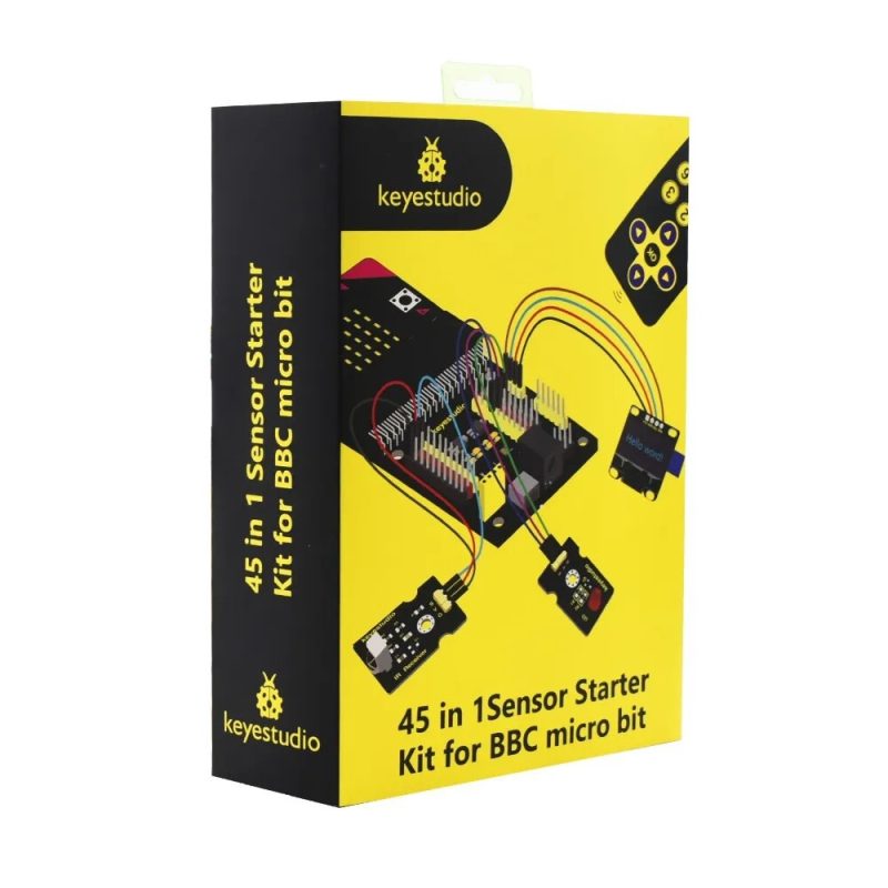 Kit de Sensores Keyestudio V2 45 en 1 | 57 proyectos STEM Kit de Sensores Micro V2 45 en 1 con 57 proyectos