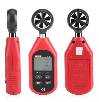 Anemómetro Digital UNI-T UT363 Medidor de Velocidad del Viento y Temperatura Anemómetro Digital UNI-T UT363 Medidor de Velocidad del Viento y Temperatura - Imagen 2