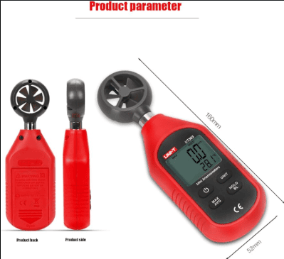 Anemómetro Digital UNI-T UT363 Medidor de Velocidad del Viento y Temperatura Anemómetro Digital UNI-T UT363 Medidor de Velocidad del Viento y Temperatura - Imagen 3
